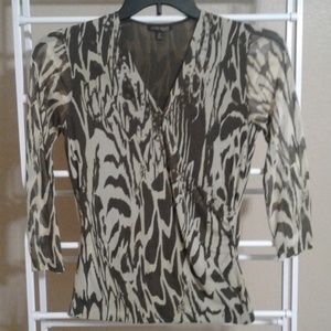 Anne Klein Fabulous Sequin Embellished Top Size PP